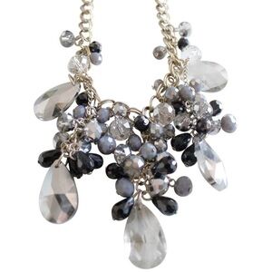 Cady Crystal Cluster Necklace
